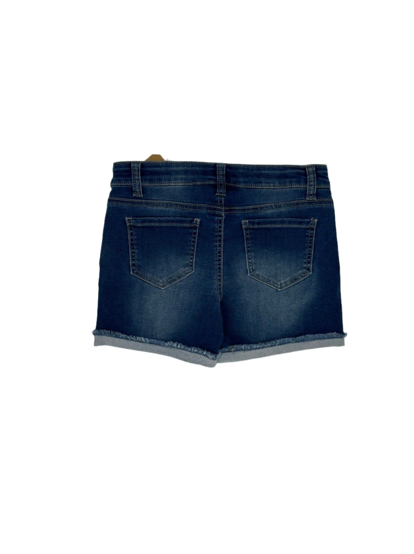 Super Soft Denim Midi Shorts by Hippie Girl