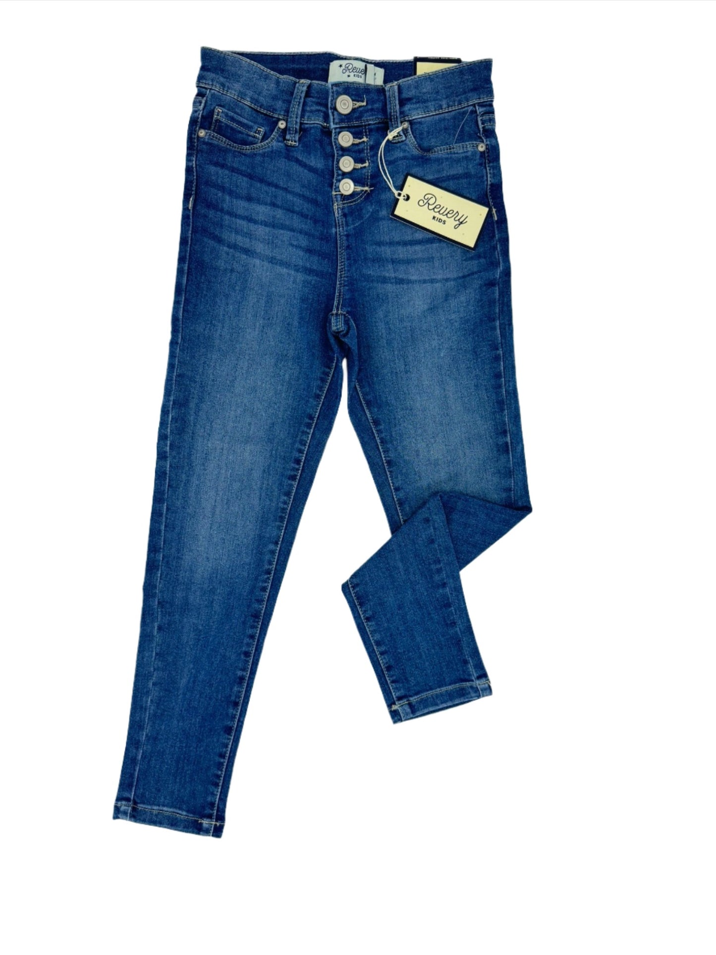 High-Rise Skinny Jeans by Revery KIDS - Ultimate Comfort and Style