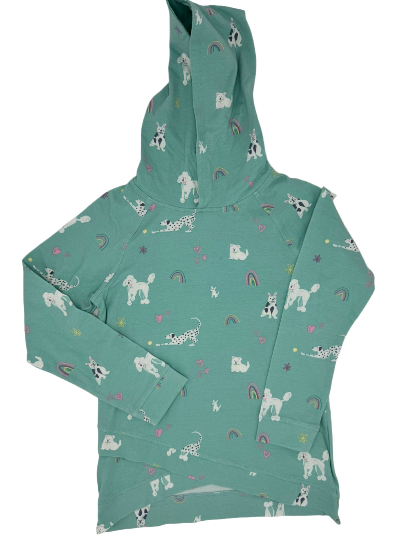 Girls' Puppy Print Hoodie Top by rumi + ryder