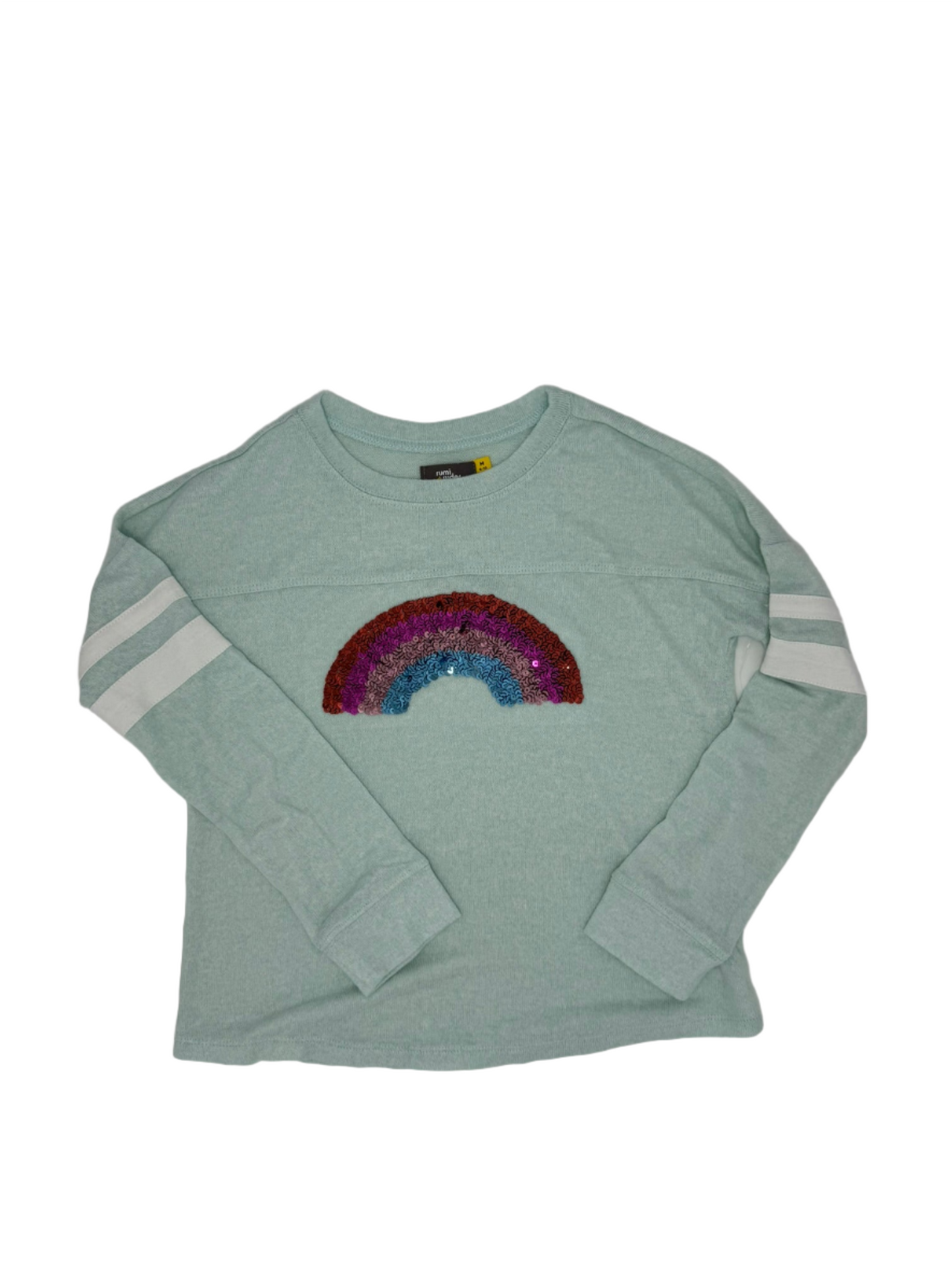 Girls' Rainbow Sequin Sweater by rumi + ryder