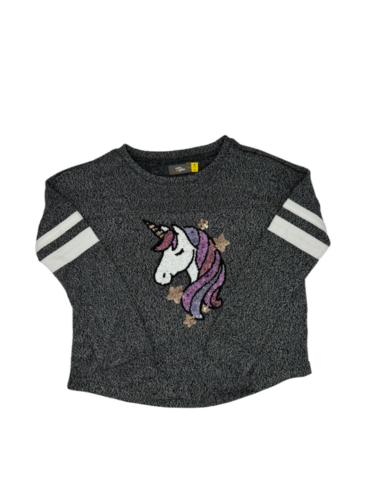 Girls' Unicorn Sequin Sweater by rumi + ryder