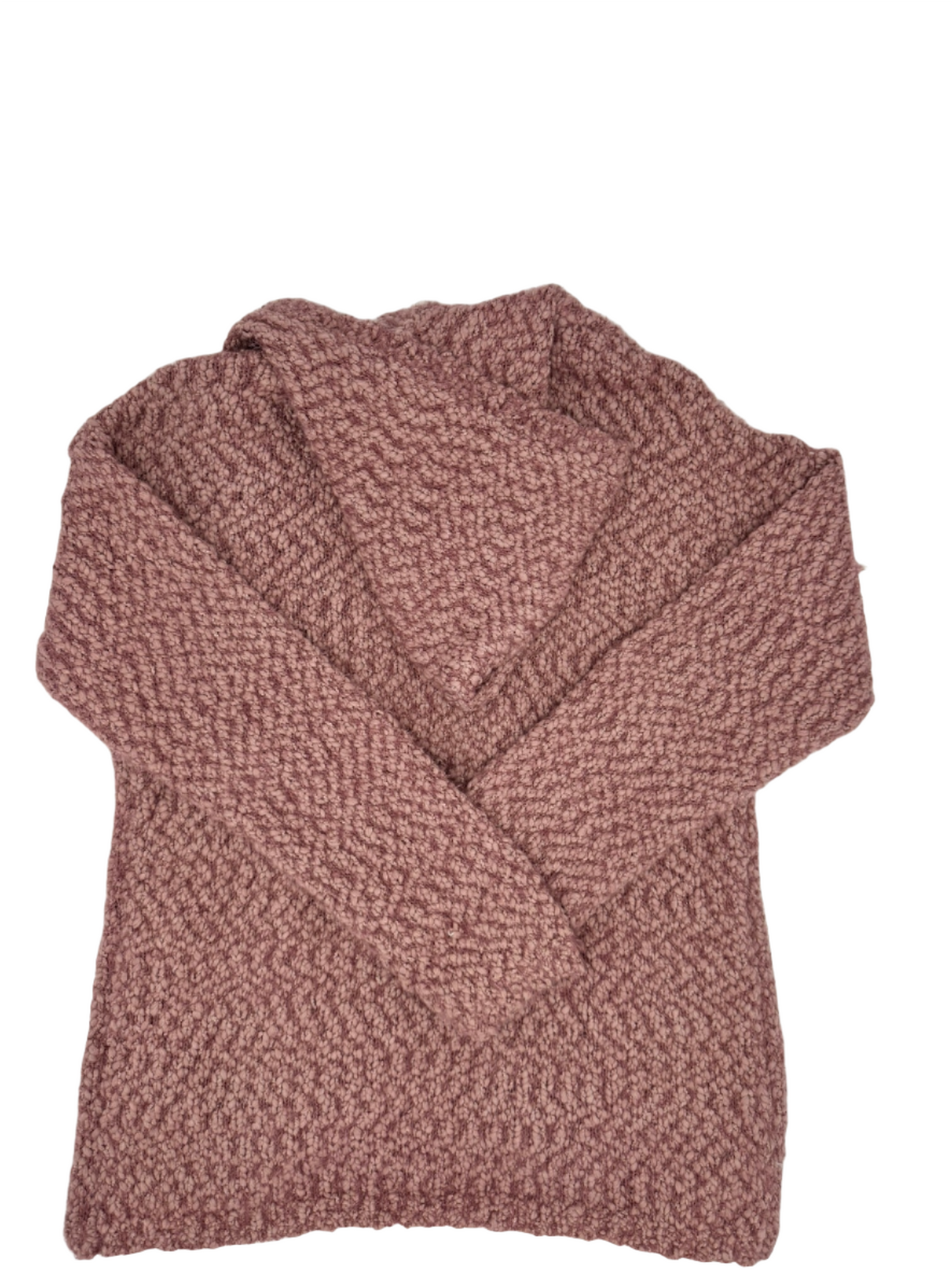 Girls' Boucle Knit Hooded Cardigan by Bixby NOMAD